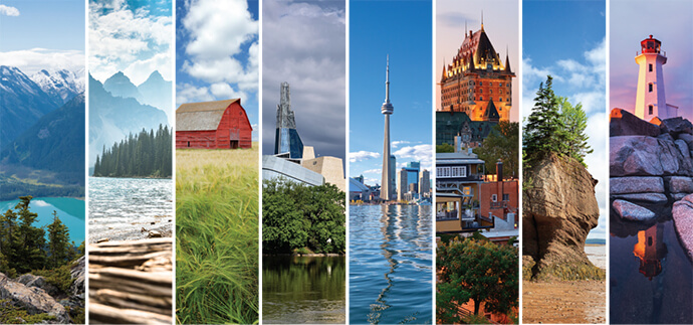 national banner of Canadian provinces